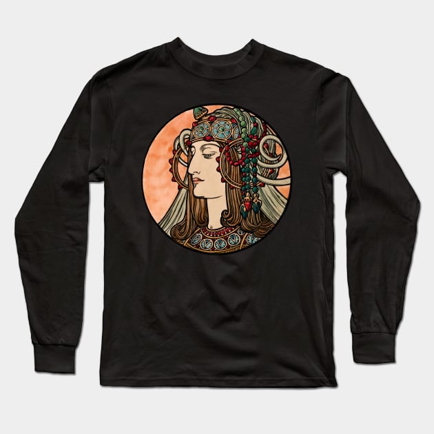 Queen Long Sleeve T-Shirt by Delta Zero Seven